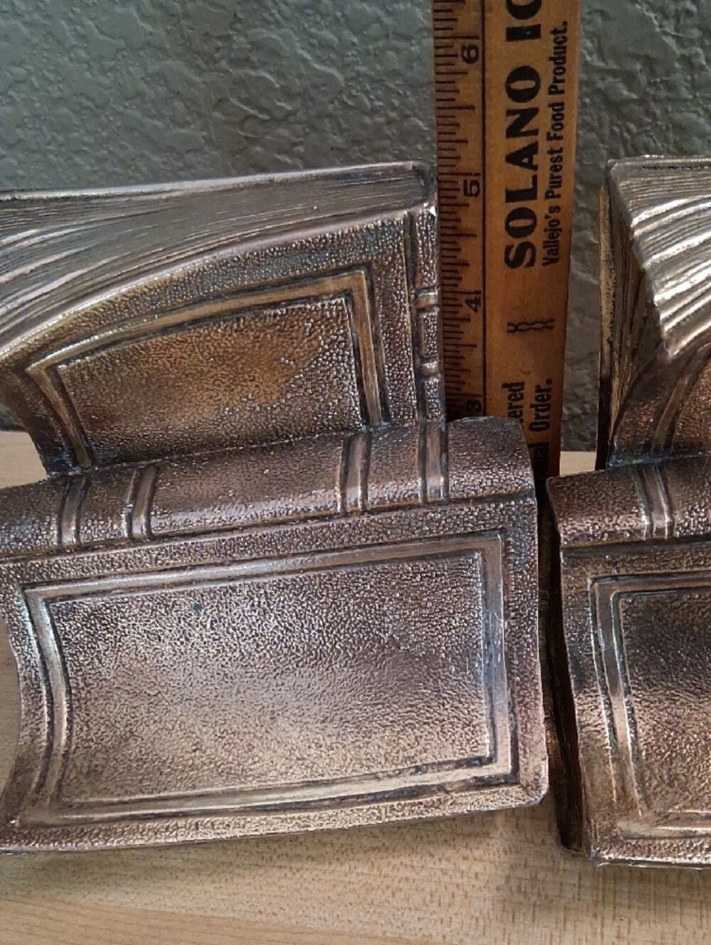 Antique Brass Bookend Set $43 Firm - Picture 5 of 10
